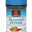 Lawry's Seasoned Pepper Colorful Coarse Ground Blend ~ Old Packaging