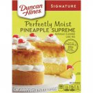 Duncan Hines Perfectly Moist Pineapple Supreme Cake Mix 1 Box- Exp March 09-22