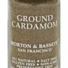 Ground Cardamom Morton & Bassett GROUND CARDAMOM Seasoning Gluten Free 1.9 oz