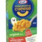 White Bean Macaroni and Cheese Kraft Pasta Original Dinner 6 oz