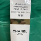 Chanel No 5 Essential Bath Oils 6.8 oz Vintage NIB