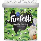 PILLSBURY FUNFETTI HALLOWEEN GREEN Slime VANILLA FROSTING WITH EYE Sprinkles