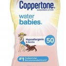 Coppertone 6 oz Water BABIES Sunscreen Lotion Broad Spectrum SPF 50 exp 2022