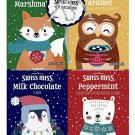 Swiss Miss Hot Chocolate Variety Pack(4 Flavors) Peppermint Caramel Hot Cocoa