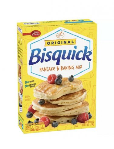 BETTY CROCKER ORIGINAL BISQUICK PANCAKE & BAKING MIX, NET WT 40 OZ (2 LB 8 OZ)