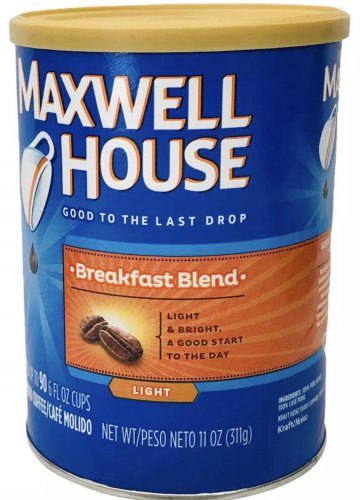 Maxwell House Breakfast Blend Ground Coffee 11 oz