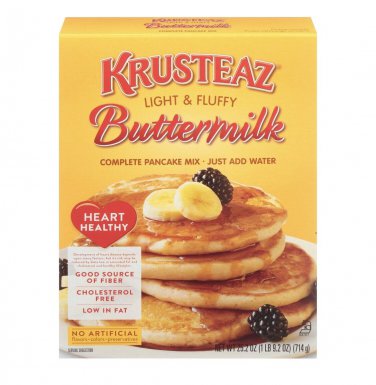 Krusteaz Light & Fluffy 'HEART HEALTHY' BUTTERMILK PANCAKE Mix