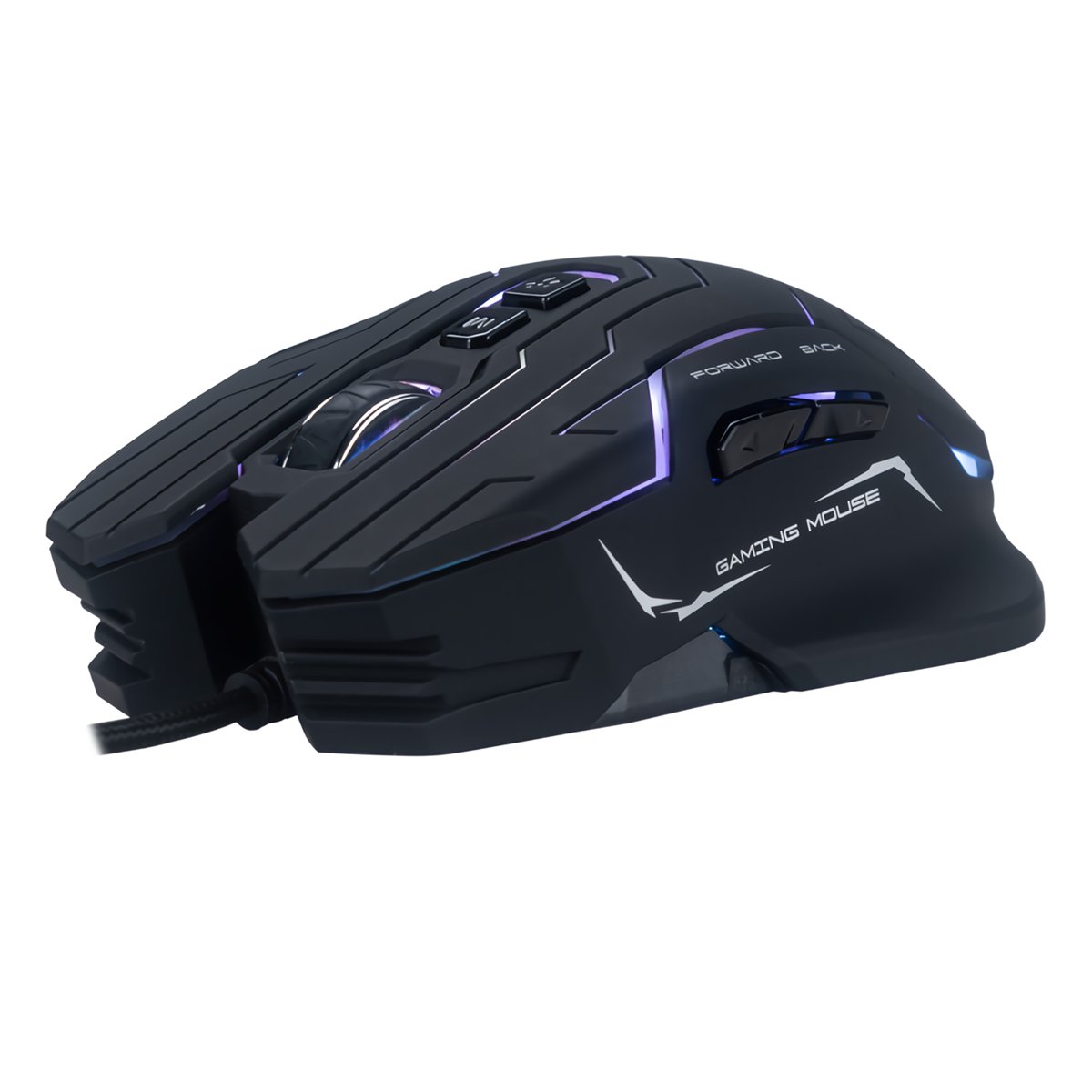 G600 Wired Gaming Mouse 4800DPI 1000Hz Return Rate Macro Programming