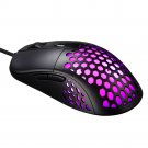 SHIPADOO Wired Gaming Mouse Honeycomb Hollow 1600DPI 6 Buttons USB  RGB Backlight Mouse