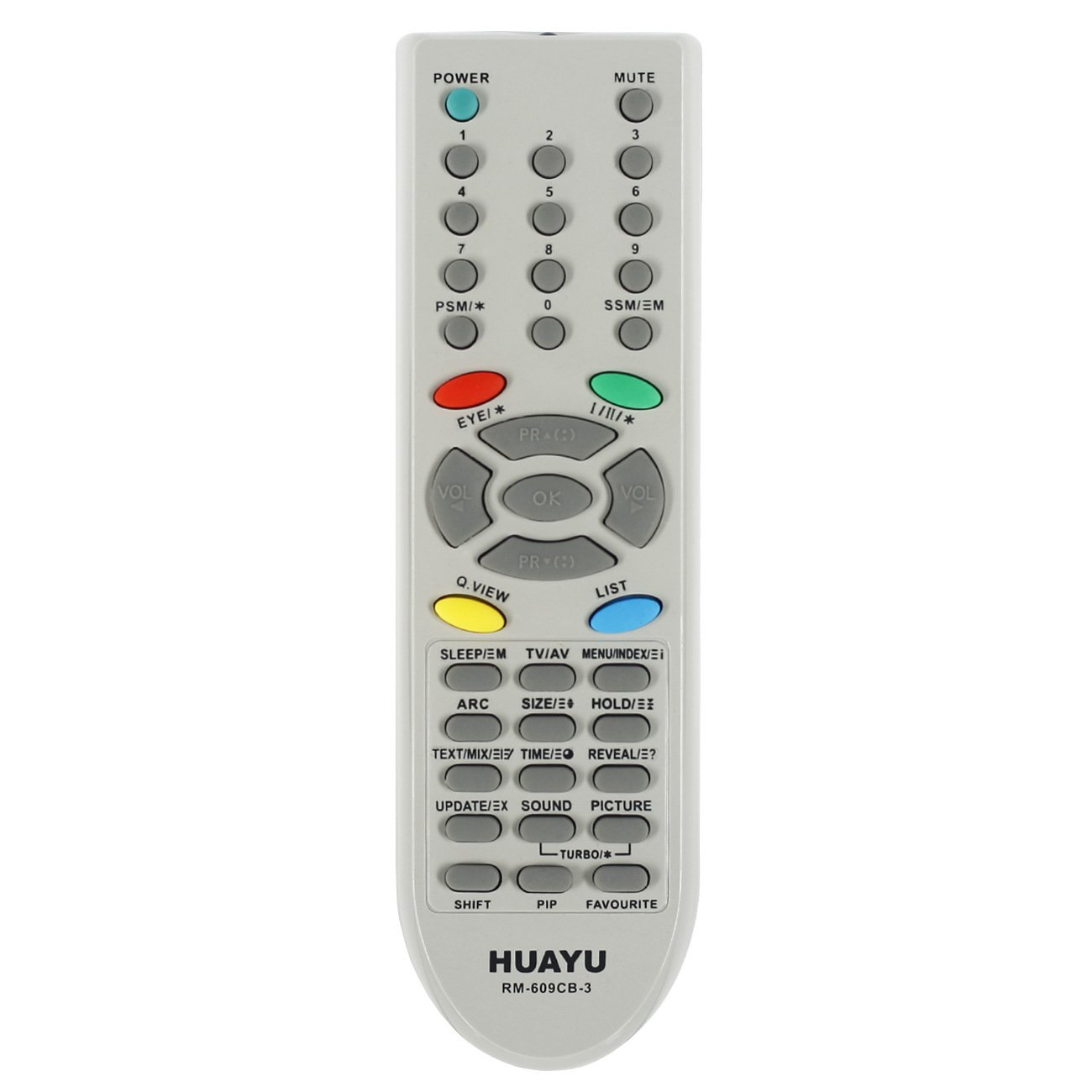 HUAYU Universal TV Remote Control for LG TV Avoid Setting 6710V00124D
