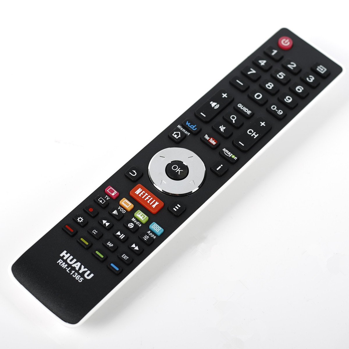 HUAYU RML1365 Universal TV Remote Control for Hisense LCD LED TV
