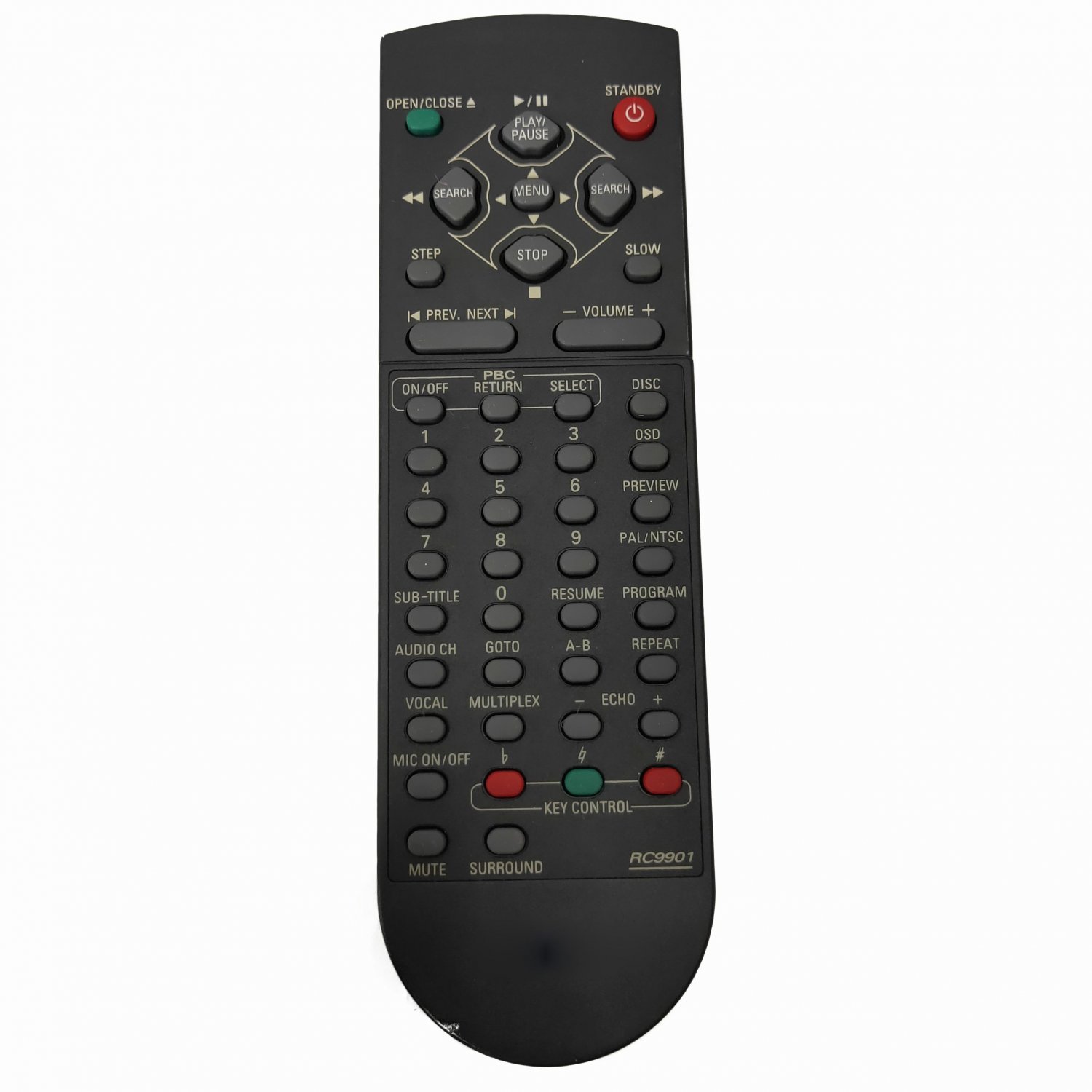 Used Original RC0618/01 Remote Control For Philips DVD Player RC9901