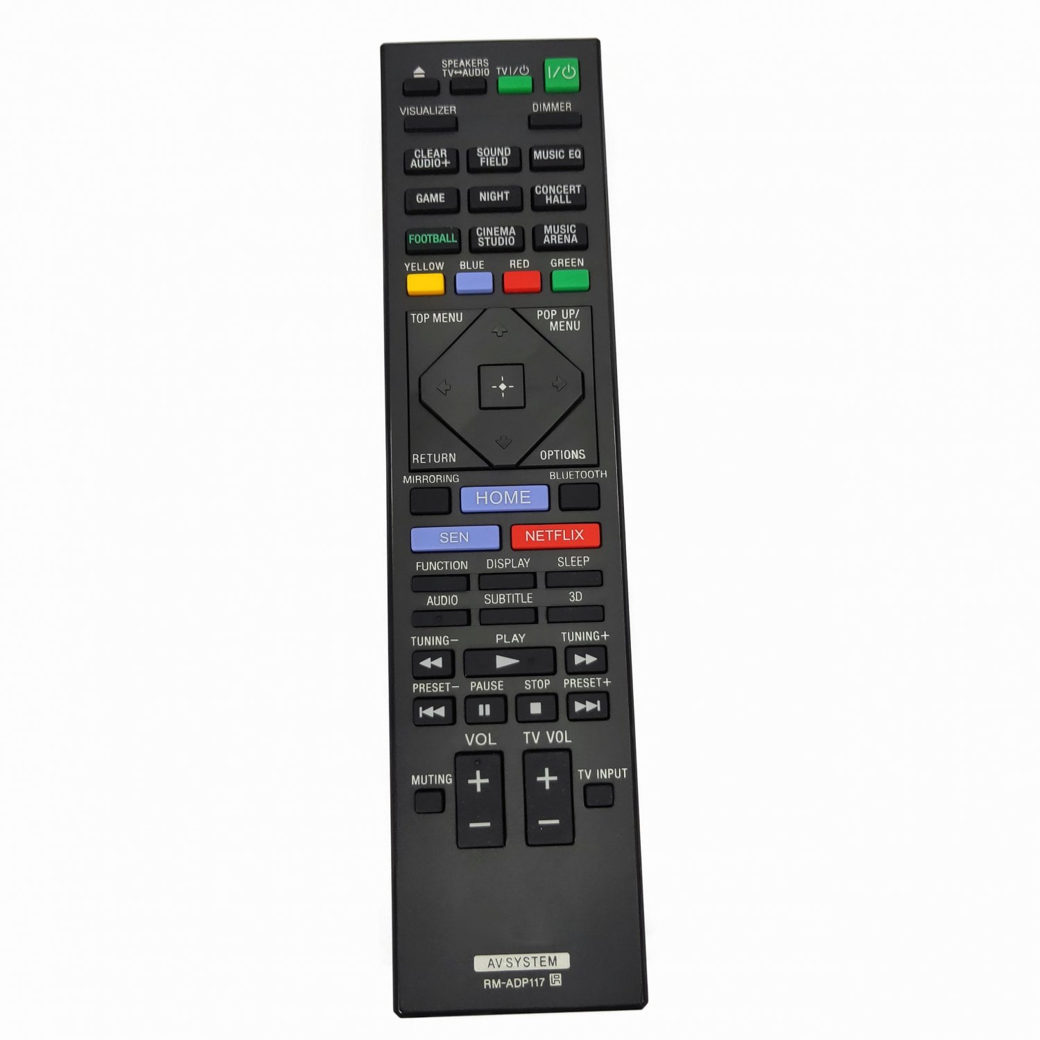 Replcement RMADP117 Remote Control For Sony Home Theater System BDV