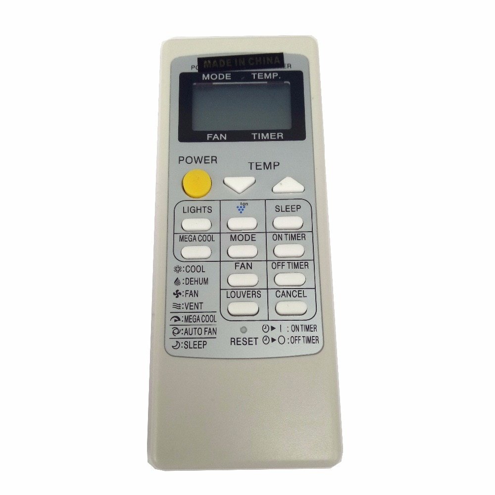 Replacement Replacement Remote Control For Sharp Crmc-a805jbez Portable 