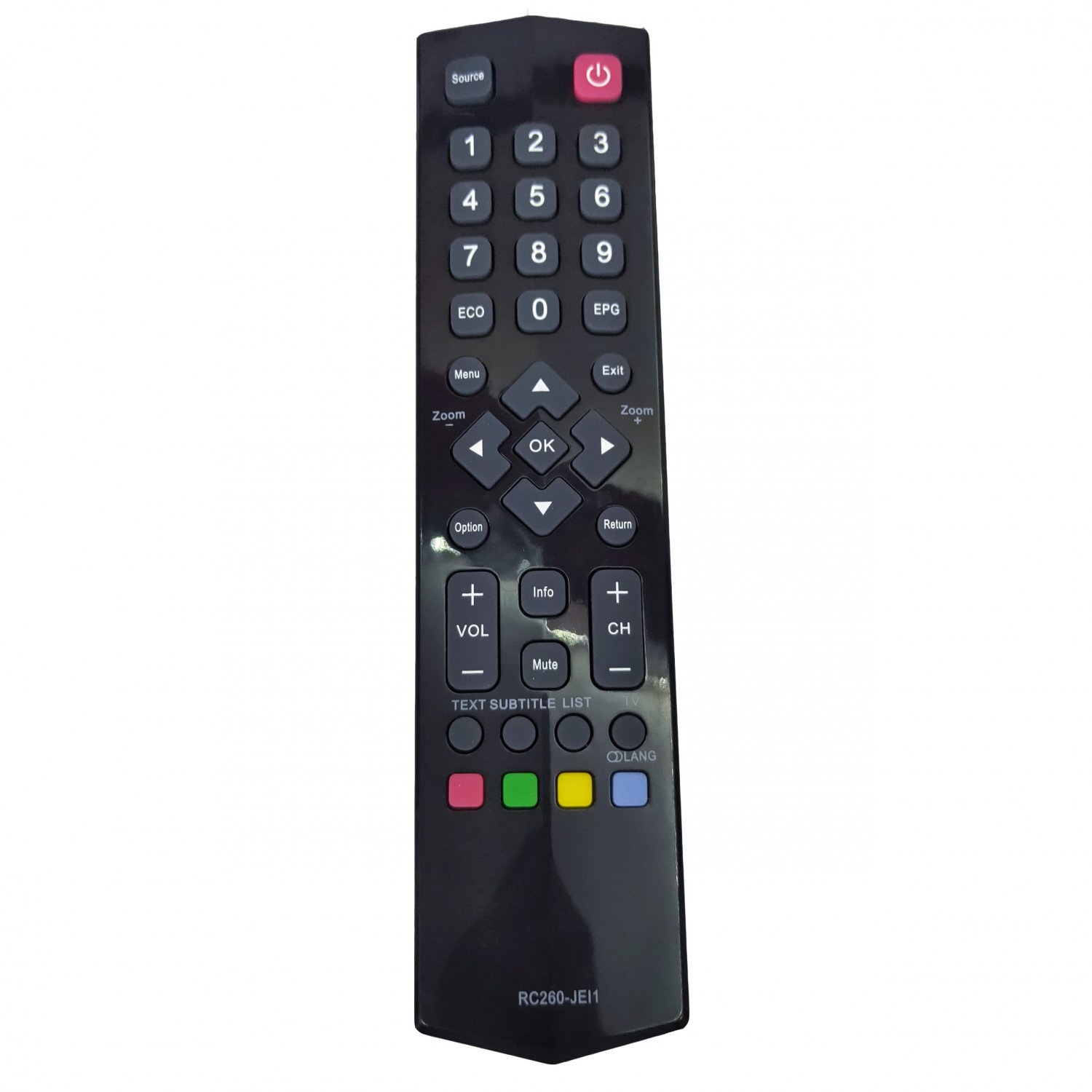 RC260JEI1 Replacement Remote Control For TCL TV LED55S4690 LED48S4690