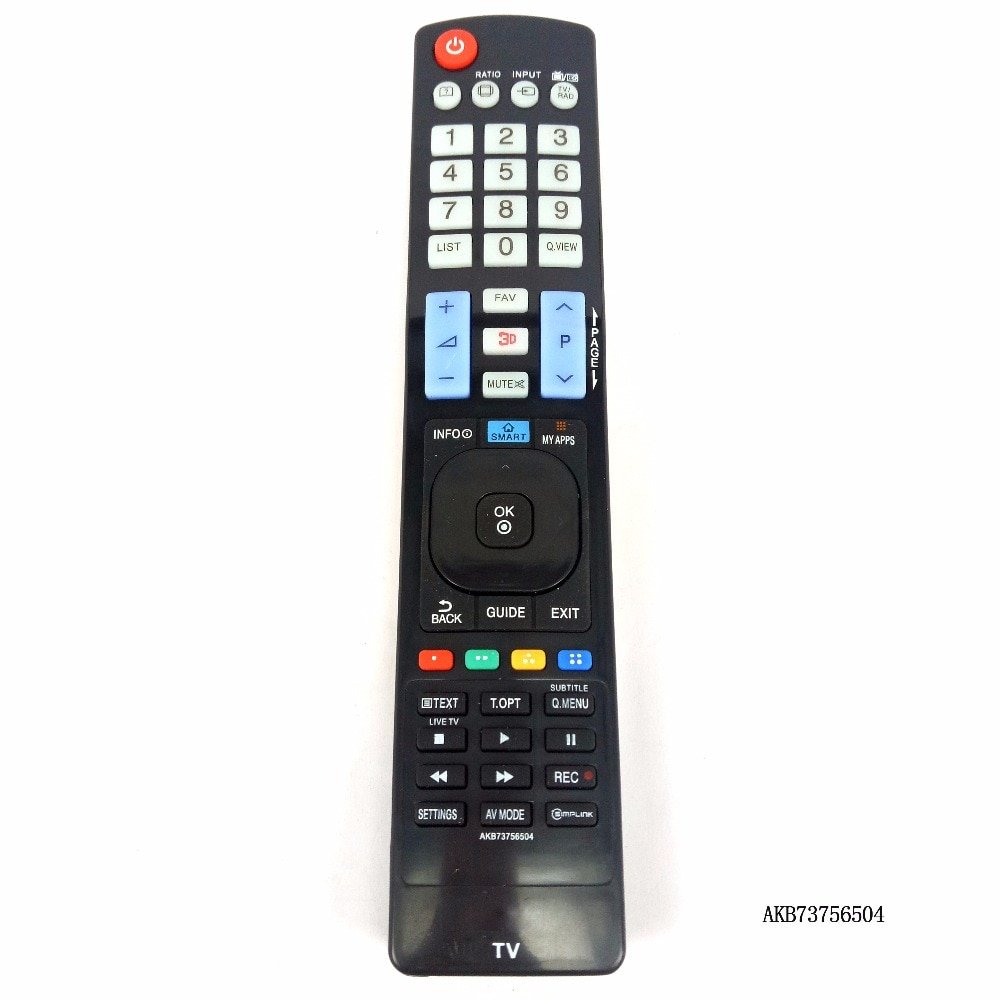 AKB73756504 Remote Control For LG Plasmsa LED LCD HDTV TV AKB73756510 AKB73756502 32 42 47 50 55 TV