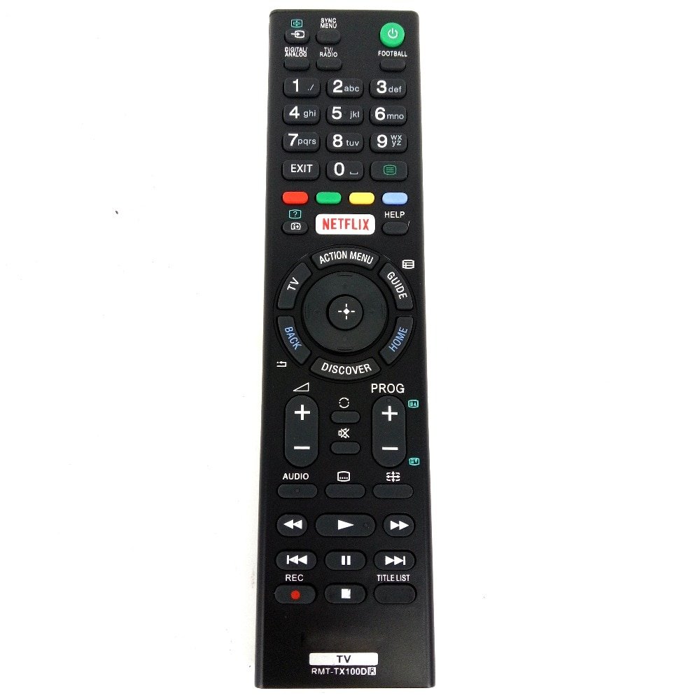 (2PCS/LOT)Hot sale Remote Control For Sony TV RMT-TX100D RMT TX100D ...