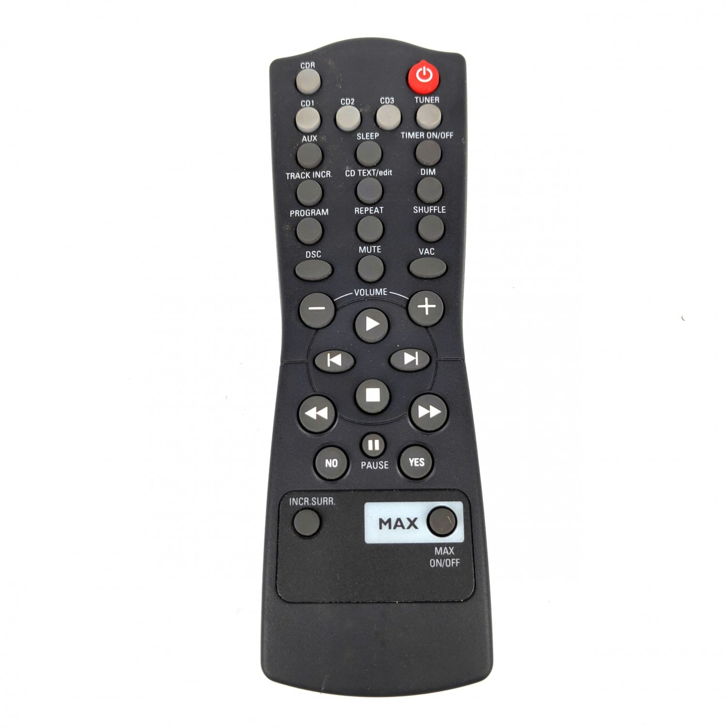 Used Original 310330853811 Remote Control For Philips MAX Audio System