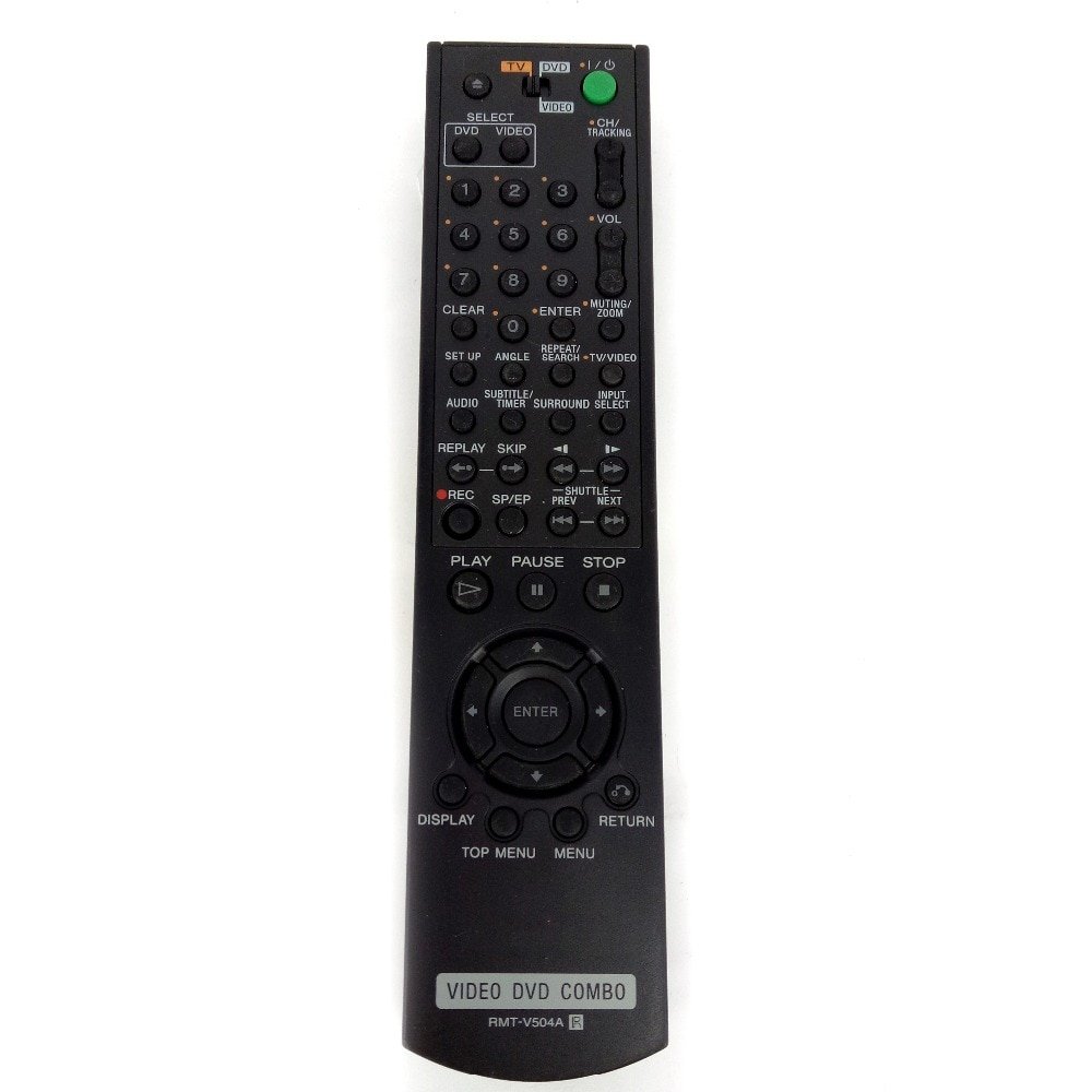 Original Remote Control For Sony RMT-V504A RMTV504A Video DVD Combo Replace The SLVD100 SLVD281P SLV