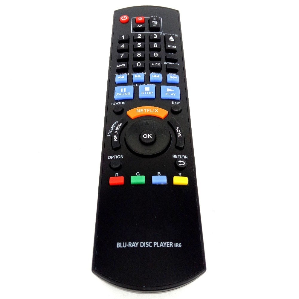 Replacement IR6 Remote Control For PANASONIC Bluray DISC Player