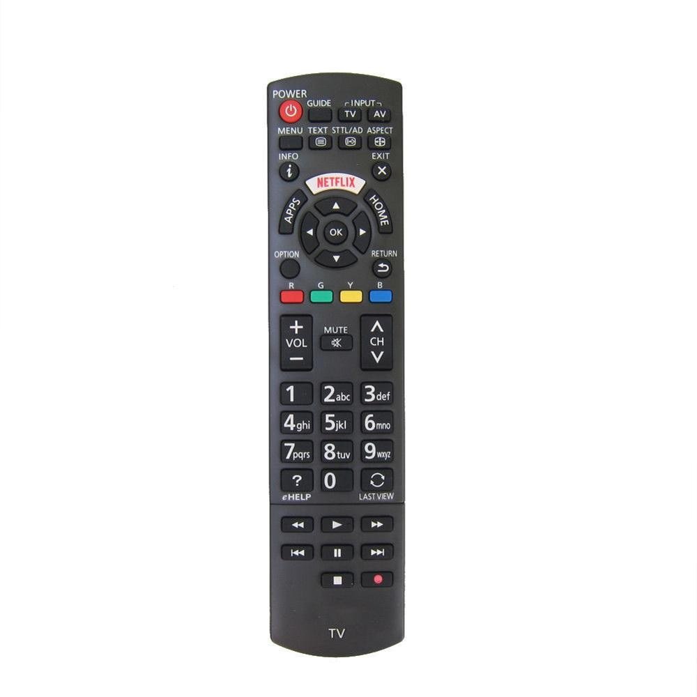Replacement Remote Control For Panasonic Viera HD LED Plasma TV Netflix Home Audio N2QAYB001008