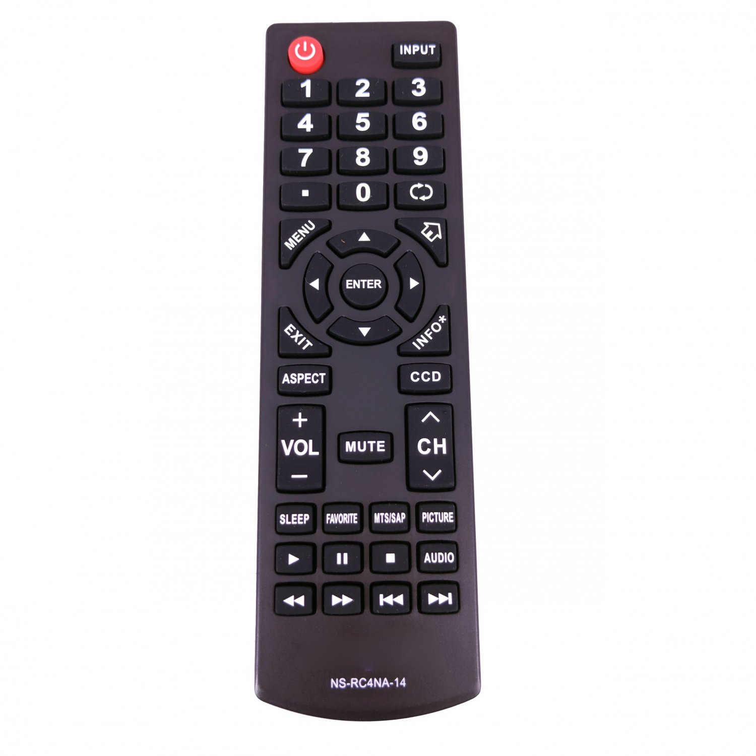 Original NS-RC4NA-14 Remote Control For Insignia LCD TV NS-50D40SNA14 ...