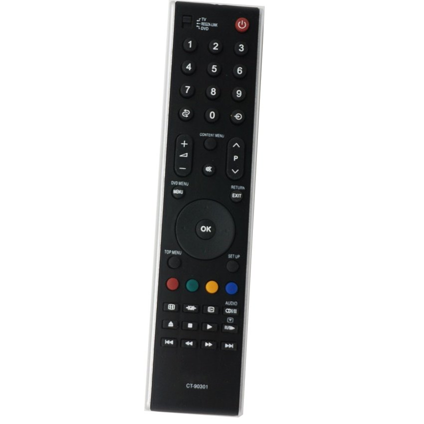 Replacement CT-90301 Remote Control For Toshiba TV CT-90288 CT-90287 CT-90337 40xv650c