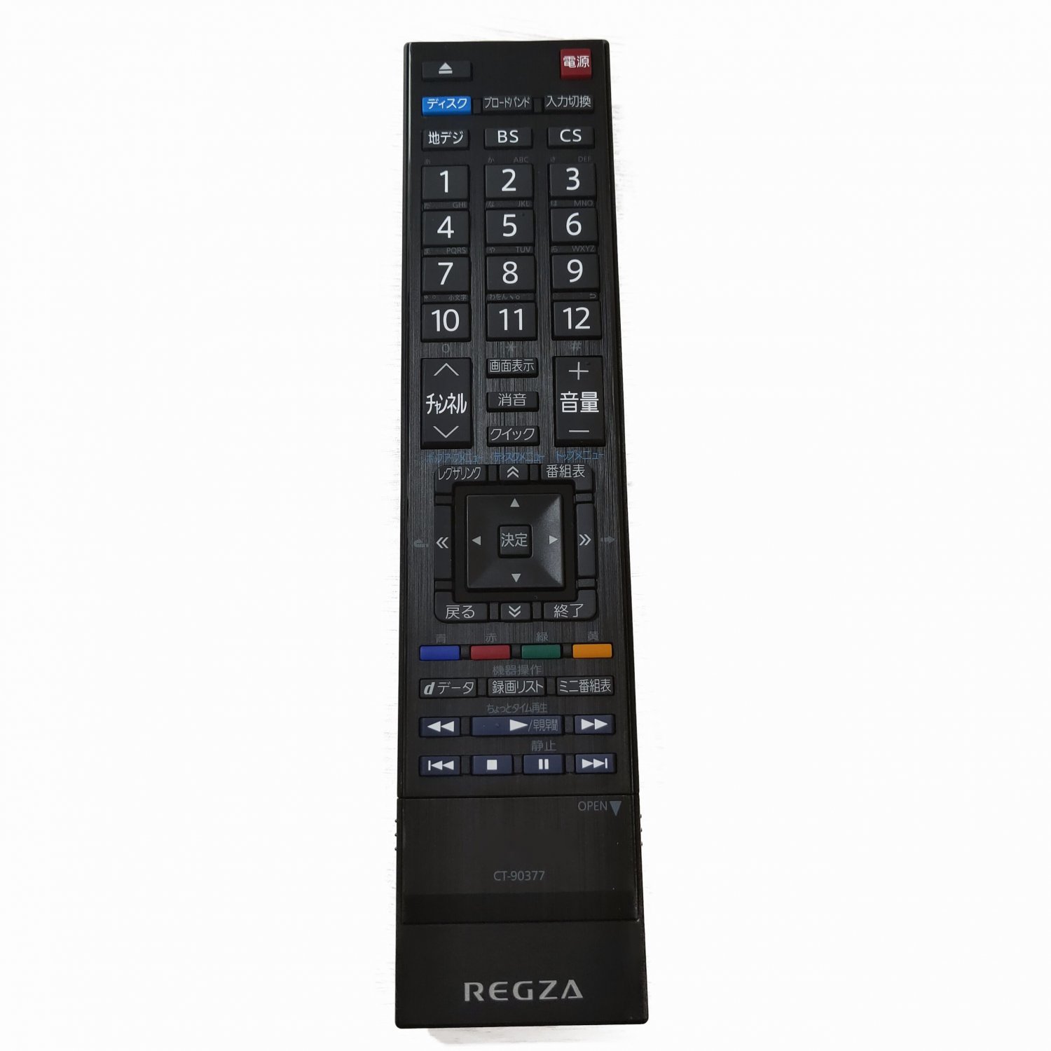 Original CT-90377 Remote Control For Toshiba LCD TV 40RB2 32RB2 26RB2 40HB2 3HB2