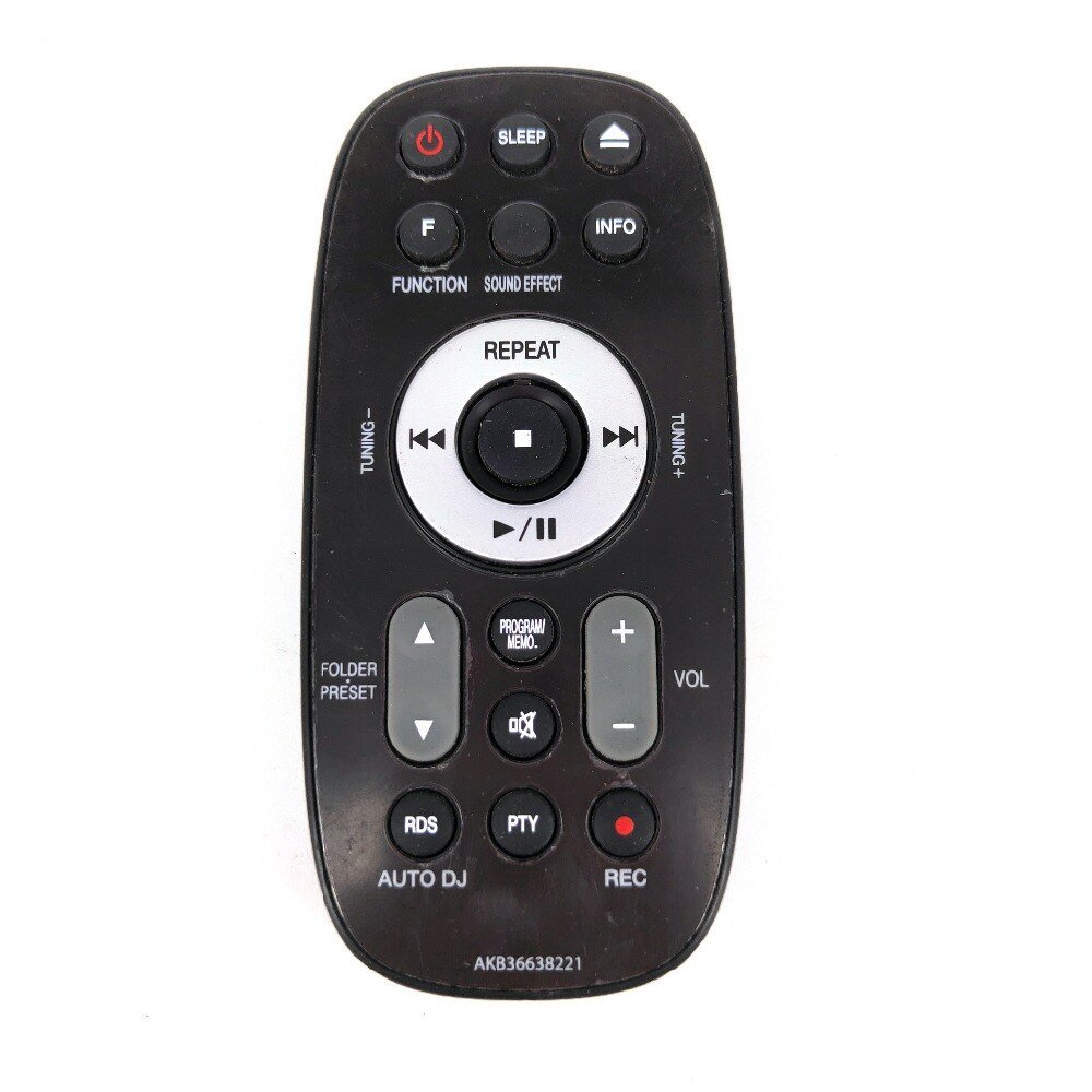 Used 90%Original Remote Control AKB36638221 For LG CD Player Audio System