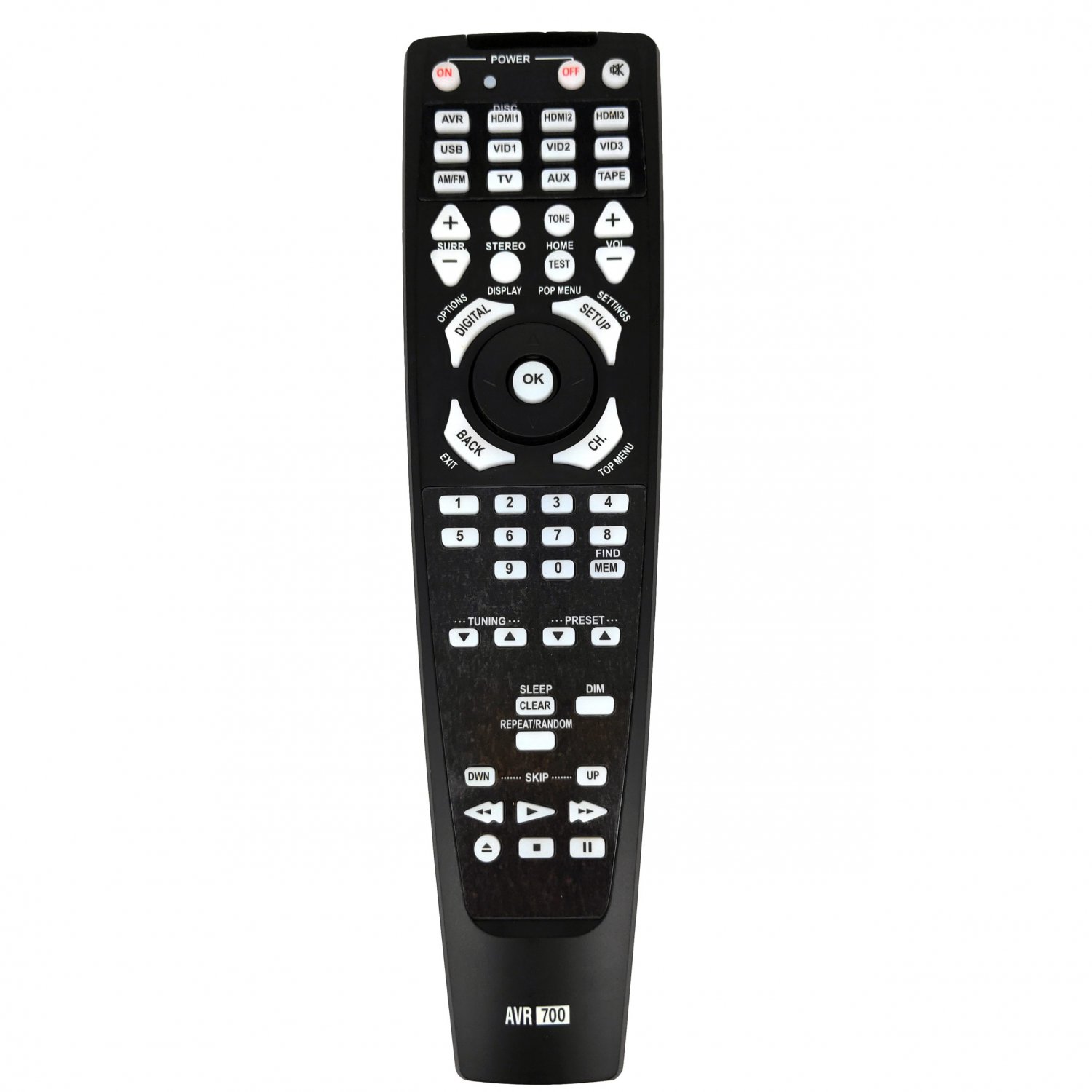 AVR700 Original Remote Control For HARMAN/KARDON AVR700 Audio Receiver