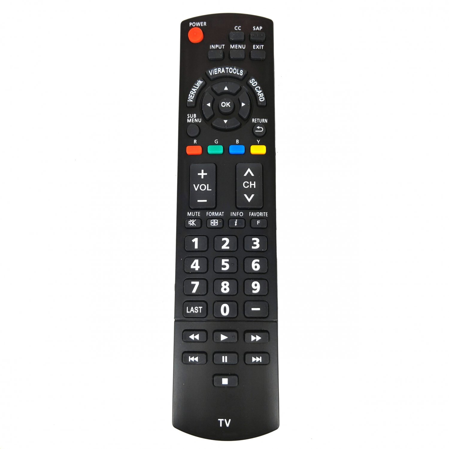 Replacement N2QAYB000321 Remote Control For Panasonic LCD PLASMA TV TC-26LX14 TC-L26X1 TC-32LX14 TC-