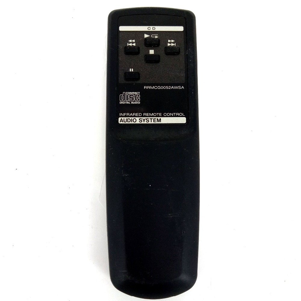 Used Original Remote Control For Sharp Audio System RRMCG0052AWSA QT