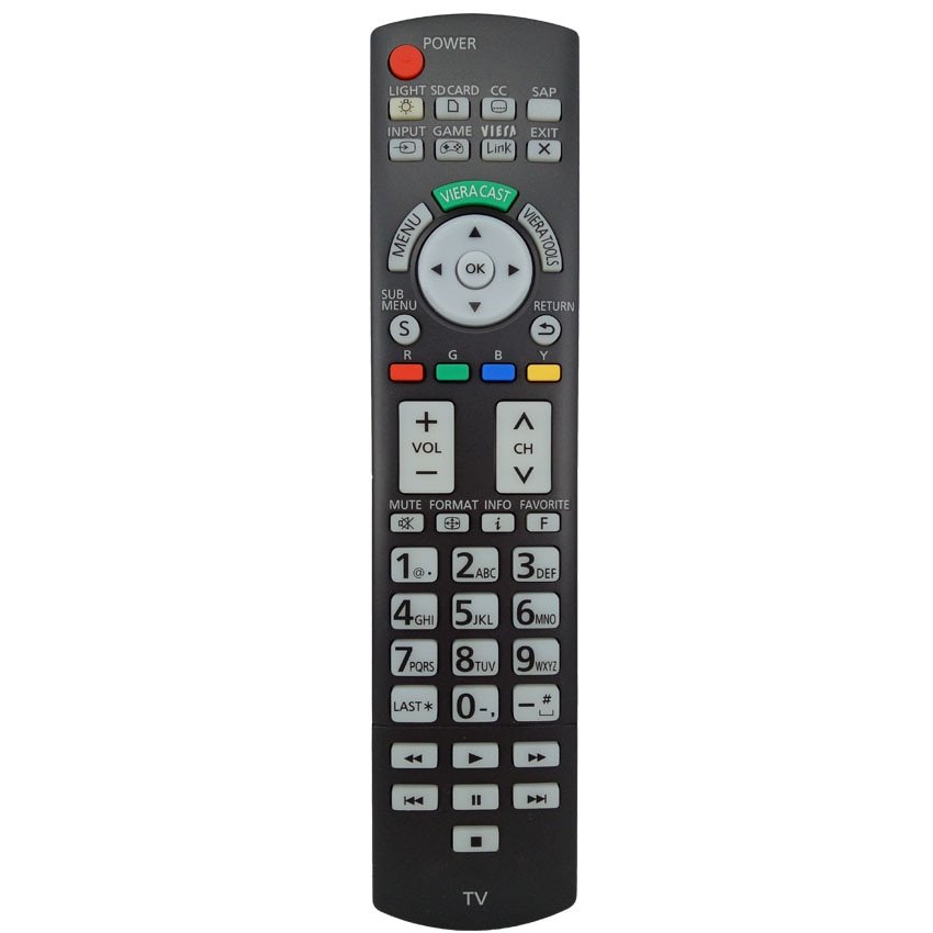 Original N2QAYB000486 Remote Control For Panasonic Plasma TV LED LCD TV TH32LRU20 37LRU2042 luminous