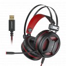 New Langsdom G2 USB 7.1 Gaming Headset RGB Light Headphone with Noise Cancelling Microphone for PC L