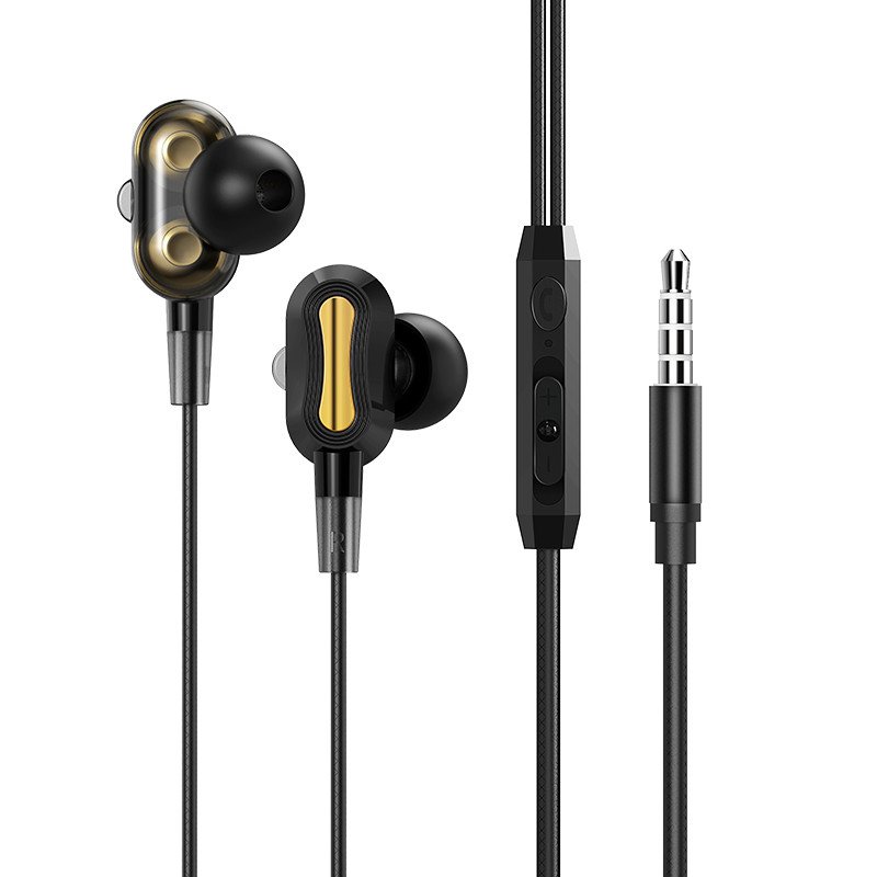 BOROFONE BM41 Universal 3.5mm Music HiFi Earphone Headphones With Mic ...