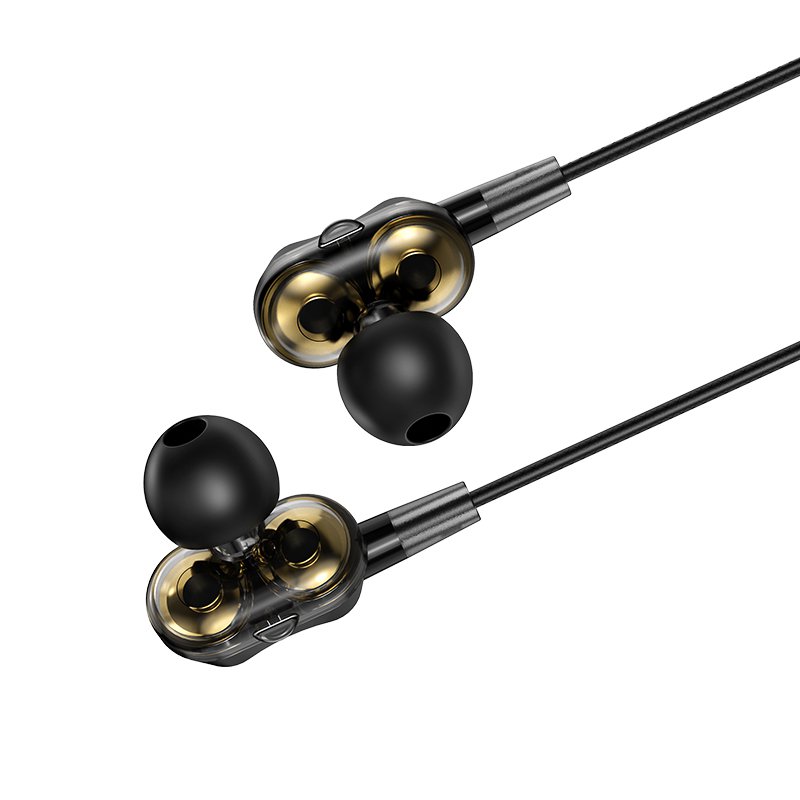 BOROFONE BM41 Universal 3.5mm Music HiFi Earphone Headphones With Mic ...