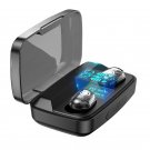 Bakeey M13C TWS bluetooth 5.0 Earphone LED Display Touch Control 1800mAh Power Bank Transparent Head