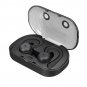 TWS bluetooth 5.0 Earphone Wireless CVC Noise Cancelling Stereo HIFI Sport Headphones With Charging 