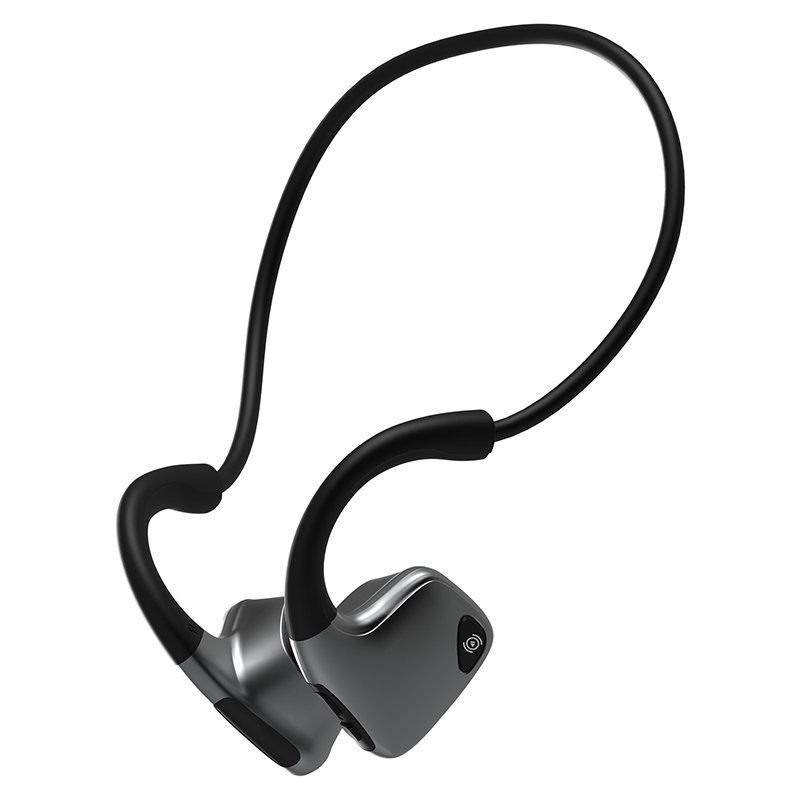 R9 Portable Bone Conduction bluetooth 5.0 Headset Noise Reduction Stereo 3D Wireless Earphone With M