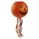 10 Pcs Halloween Pumpkin Paper Lantern 44cm Outdoor Props Party Supplies Decoration