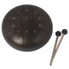 10'' Steel Tongue Drum 11 Notes Handpan Drum Tankdrum Instrument + Bag & Mallets