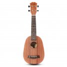 21 Inch Soprano Pinapple Mahogany Ukulele 4 Strings Hawaii Mini Guitar Children Gift