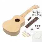 21'' Ukulele Soprano Hawaiian Guitar Kit Basswood Wooden Musical Instrument