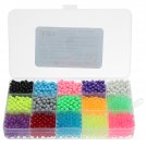 2400pcs DIY Fuse Bead Plastic Perler Stick Water Beads Toys Funny For Kid Crafts Gift