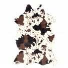 3.6x2.5 Feet Cow Print Rug Faux Cow Rug Animal Printed Carpet Home Decoration Toys