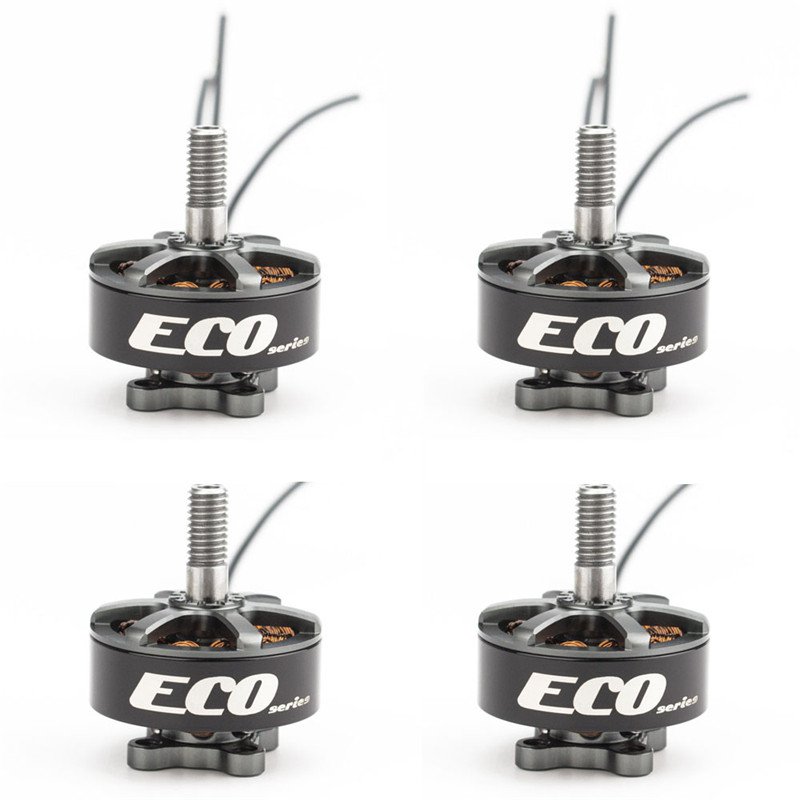 EMAX 4Pcs ECO 2207 ECO2207 1700 KV 4-6S Brushless Motor For RC Drone FPV Racer 