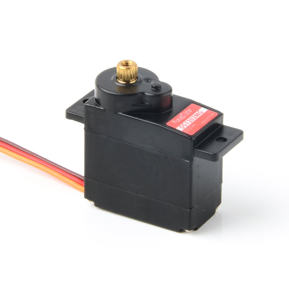4PCS Racerstar DS1202MG 12g 180 Metal Gear Digital Micro Servo For RC Helicopter Airplane Robot