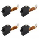 4PCS TY Model 1.7g Servo With JST 1.0mm Plug Compatible Spektrum 6400 Series Receiver For RC Airplan