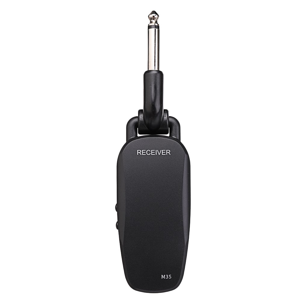 5.8Ghz UHF Wiressless Universal Pickup Transmitter Receiver System for Electric Guitar Bass Violin G
