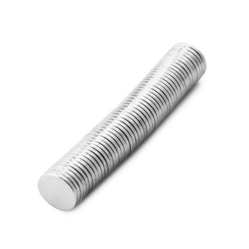 50Pcs 8 x 1mm Powerful Creative NdFeB Round Magnet Toys For Kid Adult DIY